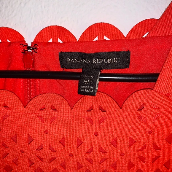 Orange cut out Banana Republic scuba dress🧡 - Picture 2 of 4